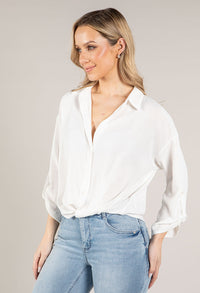 Front Knot Blouse