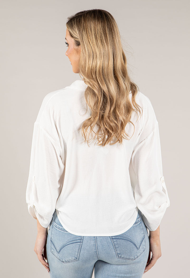 Front Knot Blouse