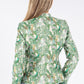 Jungle Print Buttoned Jacket