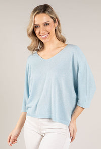 Lurex Knit Top