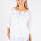 Sequin and Lace Blouse