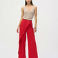 High-waisted Wide-leg Trousers