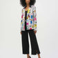 Button Closure Abstract Jacket