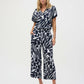 Wide-leg Abstract Trousers