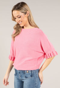 Batwing Sleeve Soft Touch Knit