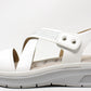 Diamante Cross Strap Sandal