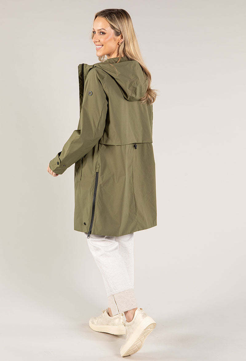 Hooded Rain Coat