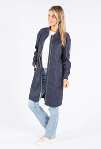 Longline Bomber Jacket