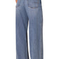 "Ab"solution Skyrise Drawstring Waistband Wide Leg Jeans