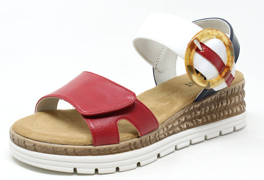 Wedge Sandal with Buckle