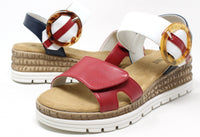 Wedge Sandal with Buckle