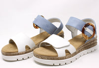 Wedge Sandal with Buckle