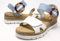 Wedge Sandal with Buckle