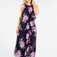 Floral Print Summer Maxi Dress