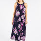 Floral Print Summer Maxi Dress