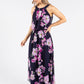 Floral Print Summer Maxi Dress