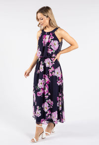 Floral Print Summer Maxi Dress