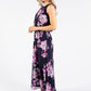 Floral Print Summer Maxi Dress