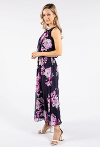 Floral Print Summer Maxi Dress