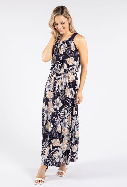 Floral Print Maxi Dress