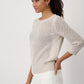 Diamante Detail Stylish Knit Sweater