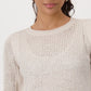 Diamante Detail Stylish Knit Sweater