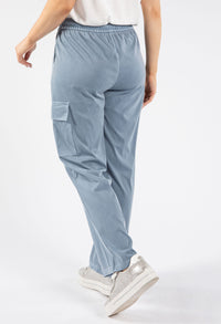 Wide Leg Cargo Trousers