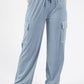 Wide Leg Cargo Trousers