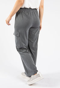 Wide Leg Cargo Trousers