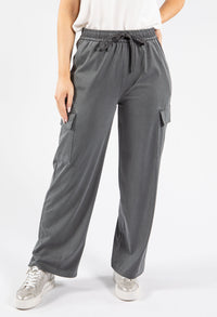 Wide Leg Cargo Trousers