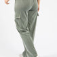 Wide Leg Cargo Trousers