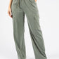 Wide Leg Cargo Trousers