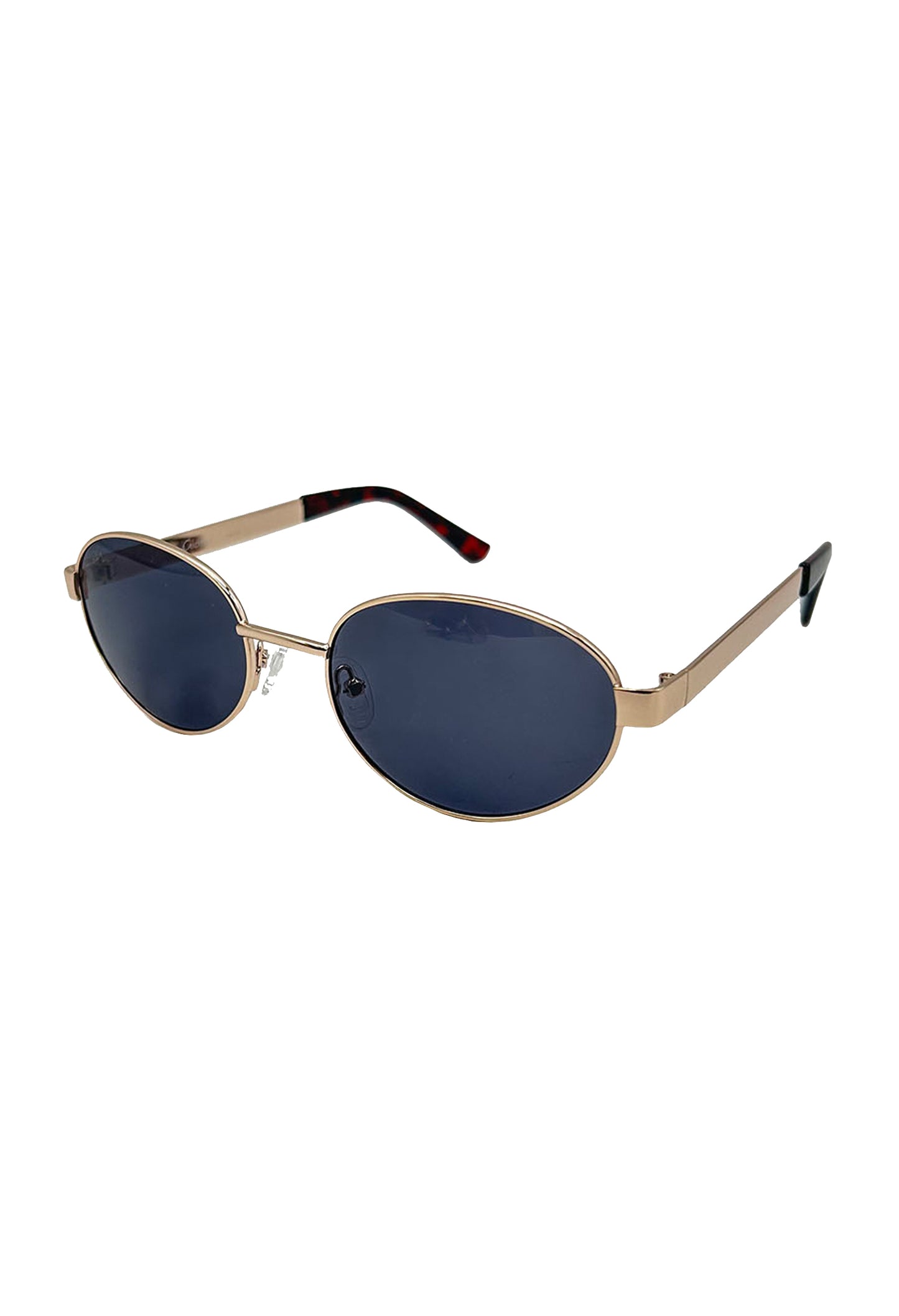 Metal Frame Oval Sunglasses