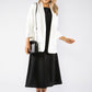 Ruched Sleeve Blazer