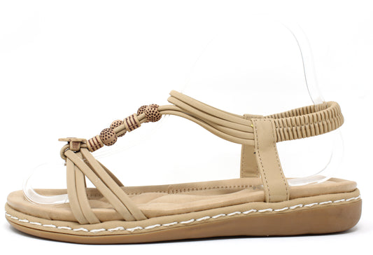 Wooden Beaded Sandal