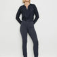 Slim Fit Simple 7/8-Length Trousers