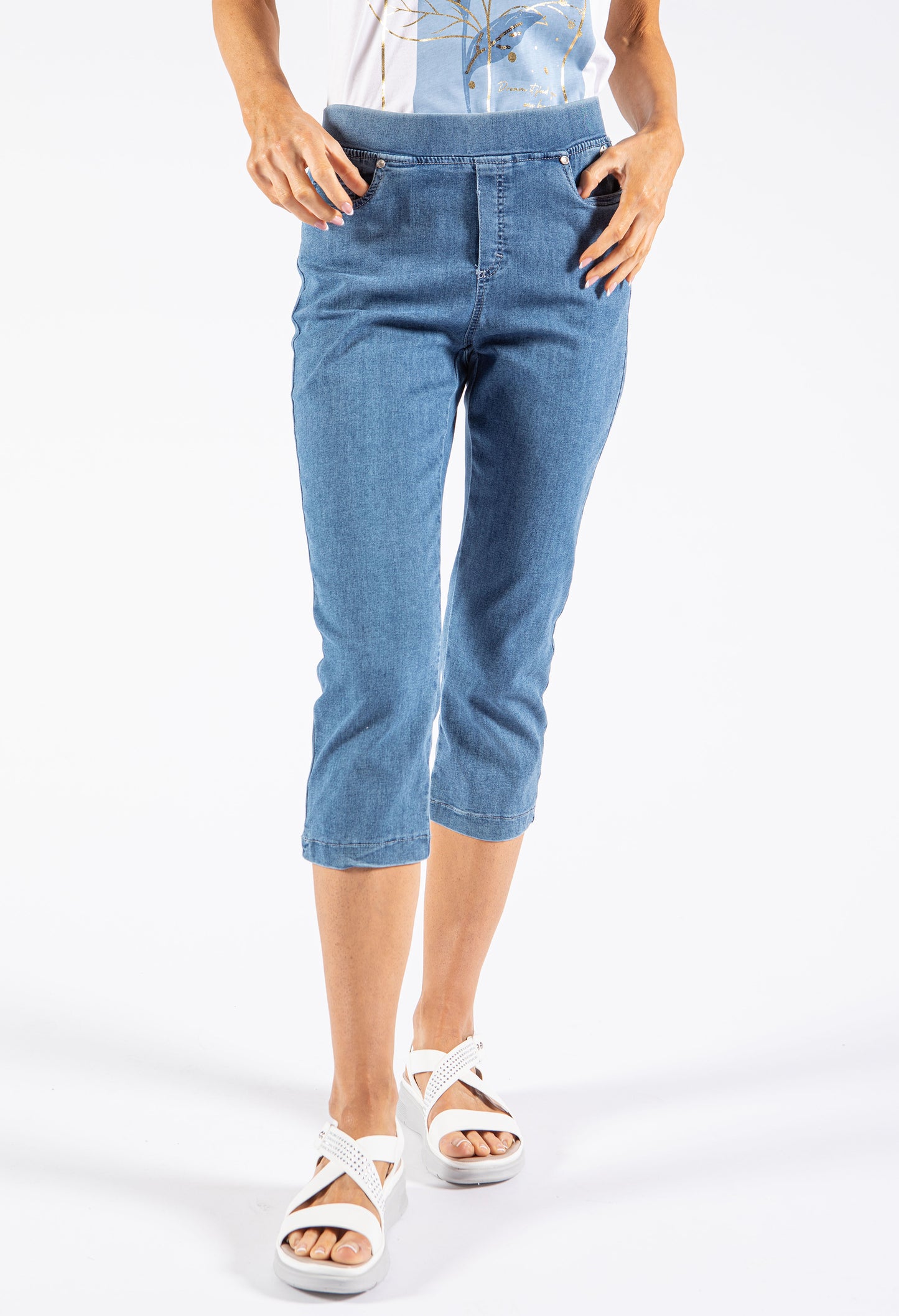 Jump-In 3/4 Length Jeans