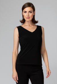 V-NECK SLEEVELESS TOP