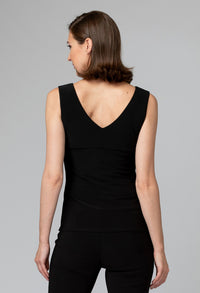 V-NECK SLEEVELESS TOP