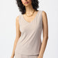 V-NECK SLEEVELESS TOP