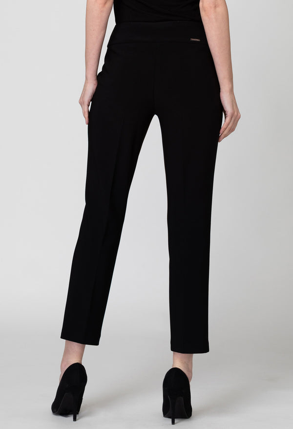 Pleated Front Cropped Pants