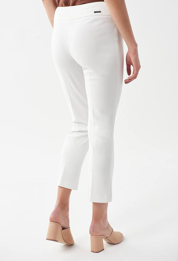 Pleated Front Cropped Pants