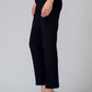 Pleated Front Cropped Pants