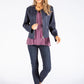 Faux Suede Zip Up Jacket