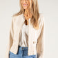 Faux Suede Zip Up Jacket