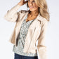 Soft Faux Suede Jacket