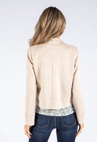 Soft Faux Suede Jacket