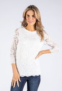 Lace Detail Top