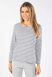 Striped Long Sleeve Top