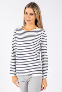 Striped Long Sleeve Top